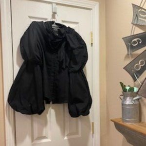 Fashion Black Blouse, Size S